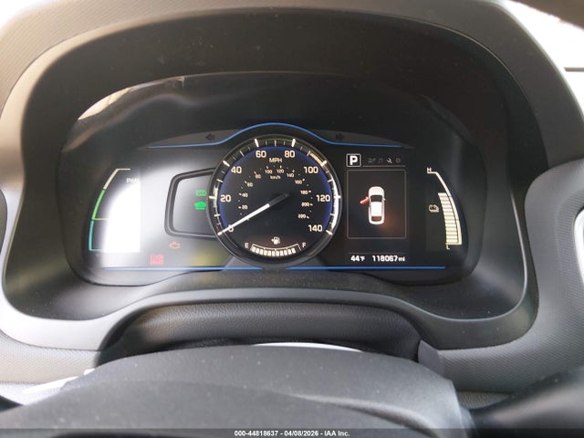 44818637 :رقم المزاد ، KMHC65LC1JU096046 vin ، 2018 Hyundai Ioniq Hybrid Blue مزاد بيع