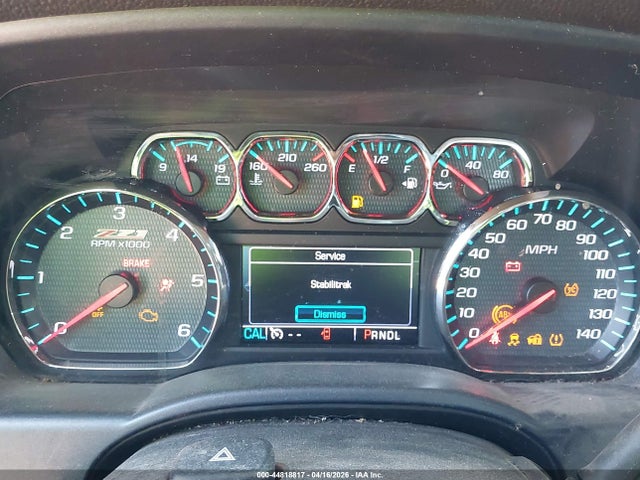 44818817 :رقم المزاد ، 1GCVKRECXHZ333319 vin ، 2017 Chevrolet Silverado 1500 2lt مزاد بيع