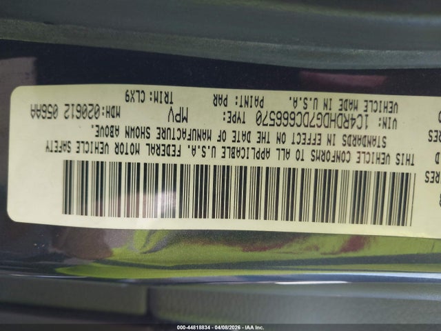 2013 DODGE DURANGO 1C4RDHDG7DC666570 Photo 8