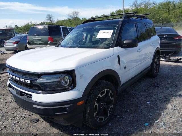 Aukcja sprzedaży 2022 Ford Bronco Sport Outer Banks, vin: 3FMCR9C68NRD90727, numer aukcji: 44818932