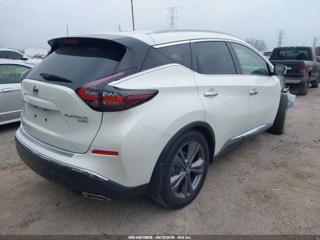Aukcja sprzedaży 2022 Nissan Murano Platinum Intelligent Awd, vin: 5N1AZ2DS7NC119876, numer aukcji: 44819006