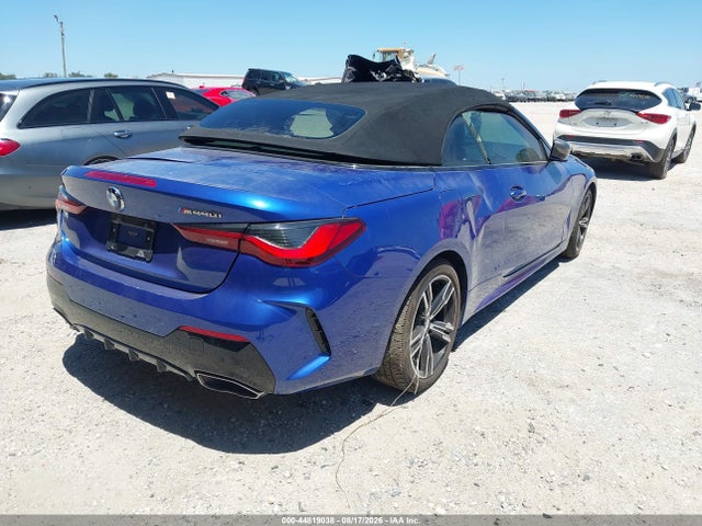 44819038 :رقم المزاد ، WBA53AT07MCG26440 vin ، 2021 Bmw M440i مزاد بيع