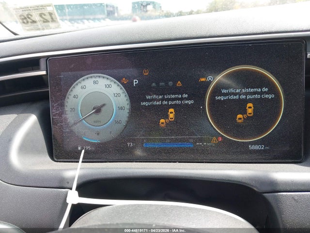 Aukcja sprzedaży 2022 Hyundai Tucson Sel, vin: 5NMJFCAE4NH068095, numer aukcji: 44819171