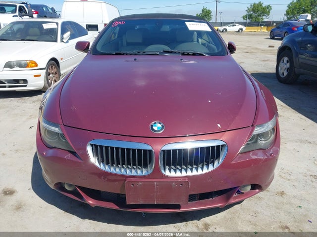 Продаж на аукціоні авто 2005 Bmw 645ci, vin: WBAEK73425B327807, номер лоту: 44819252