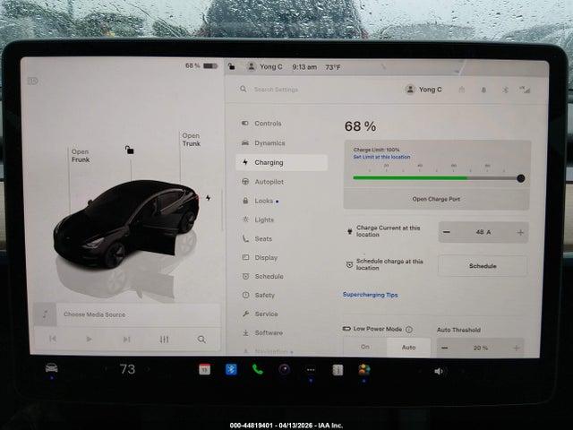 Продажа на аукционе авто 2023 Tesla Model 3 Rear-wheel Drive, vin: 5YJ3E1EA9PF431888, номер лота: 44819401