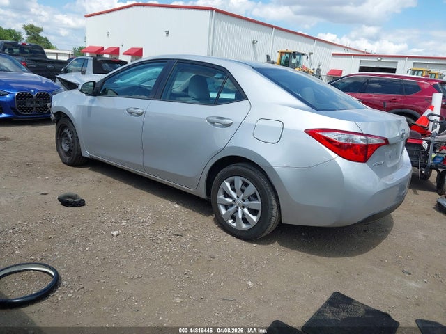 44819446 :رقم المزاد ، 5YFBURHE3FP222547 vin ، 2015 Toyota Corolla Le مزاد بيع