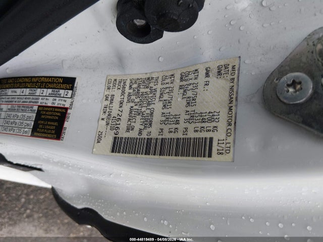 Nissan FRONTIER S 2019 1N6BD0CT0KN726169 Image 9