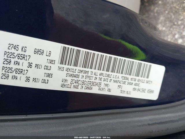 2014 CHRYSLER TOWN & COUNTRY 2C4RC1BG1ER363435 Photo 8