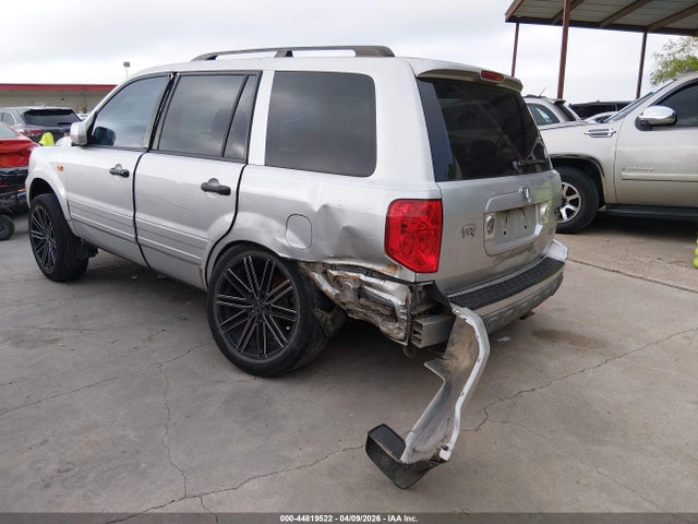 2005 Honda Pilot Ex-l მანქანა იყიდება აუქციონზე, vin: 5FNYF18525B004826, აუქციონის ნომერი: 44819522