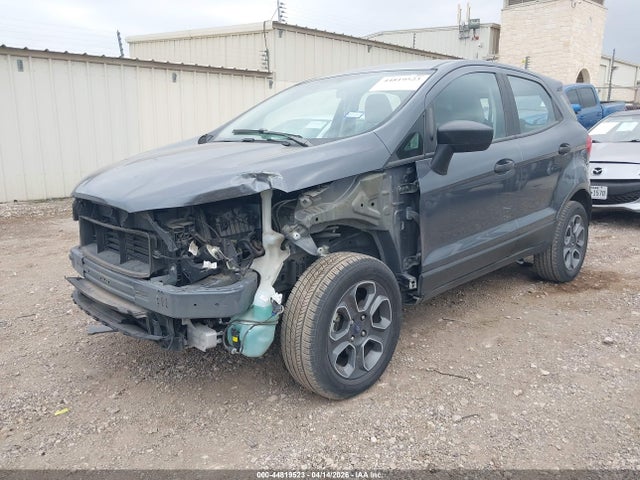 44819523 :رقم المزاد ، MAJ3S2FE9LC339726 vin ، 2020 Ford Ecosport S مزاد بيع