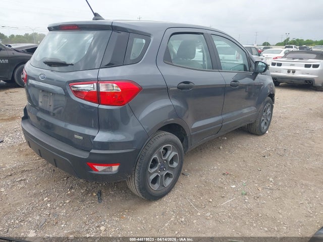44819523 :رقم المزاد ، MAJ3S2FE9LC339726 vin ، 2020 Ford Ecosport S مزاد بيع