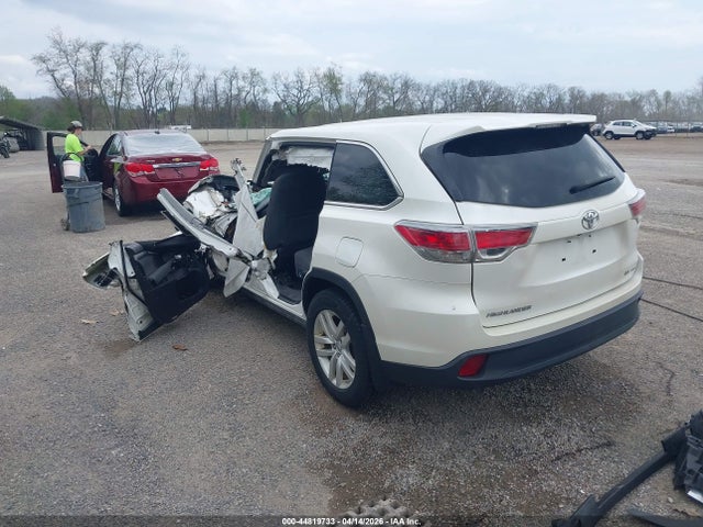 Продаж на аукціоні авто 2015 Toyota Highlander Le V6, vin: 5TDBKRFH0FS088591, номер лоту: 44819733