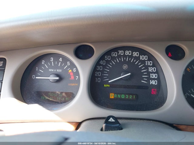 2000 Buick Lesabre Custom მანქანა იყიდება აუქციონზე, vin: 1G4HP54K8YU299227, აუქციონის ნომერი: 44819734