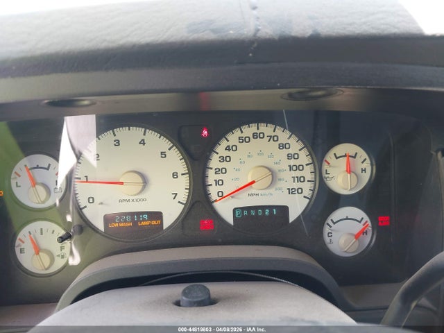 44819803 :رقم المزاد ، 3D7HA18N32G167284 vin ، 2002 Dodge Ram 1500 St مزاد بيع