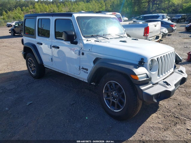 2021 Jeep Wrangler Unlimited Sport S 4x4 მანქანა იყიდება აუქციონზე, vin: 1C4HJXDN0MW814070, აუქციონის ნომერი: 44819873