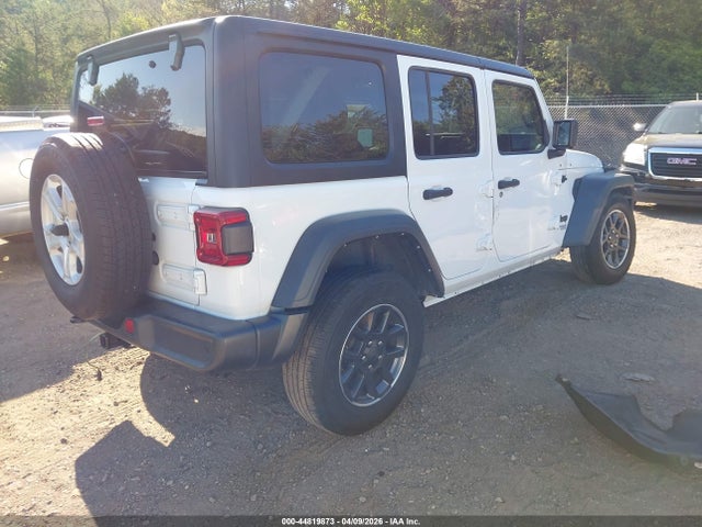 2021 Jeep Wrangler Unlimited Sport S 4x4 მანქანა იყიდება აუქციონზე, vin: 1C4HJXDN0MW814070, აუქციონის ნომერი: 44819873