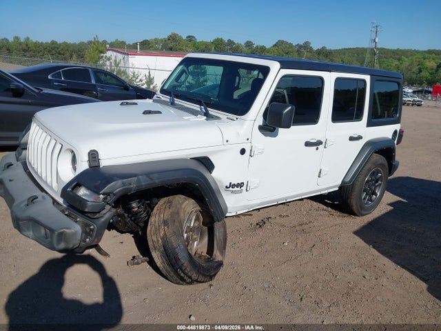 2021 Jeep Wrangler Unlimited Sport S 4x4 მანქანა იყიდება აუქციონზე, vin: 1C4HJXDN0MW814070, აუქციონის ნომერი: 44819873