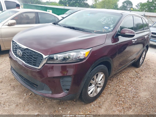 44819910 :رقم المزاد ، 5XYPG4A33KG445534 vin ، 2019 Kia Sorento 2.4l Lx مزاد بيع