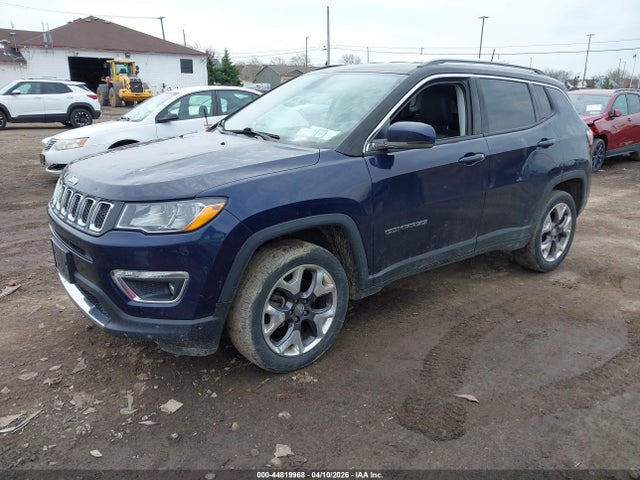 44819968 :رقم المزاد ، 3C4NJDCB1KT756398 vin ، 2019 Jeep Compass Limited 4x4 مزاد بيع