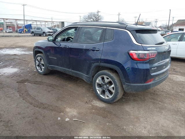 44819968 :رقم المزاد ، 3C4NJDCB1KT756398 vin ، 2019 Jeep Compass Limited 4x4 مزاد بيع