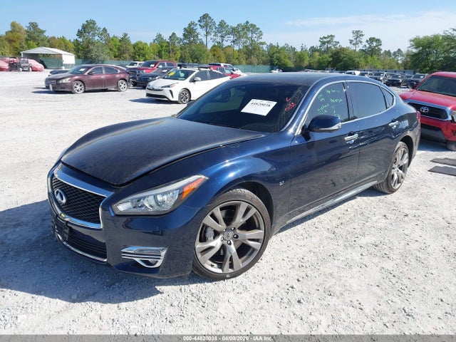 44820038 :رقم المزاد ، JN1BY1PR6JM370362 vin ، 2018 Infiniti Q70l 3.7x Luxe مزاد بيع