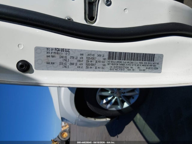 Aukcja sprzedaży 2017 Dodge Journey Sxt, vin: 3C4PDCBG2HT674244, numer aukcji: 44820045