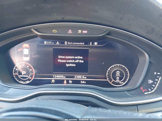 2018 Audi A4 2.0t Premium/2.0t Tech Premium მანქანა იყიდება აუქციონზე, vin: WAUENAF41JA180900, აუქციონის ნომერი: 44820062