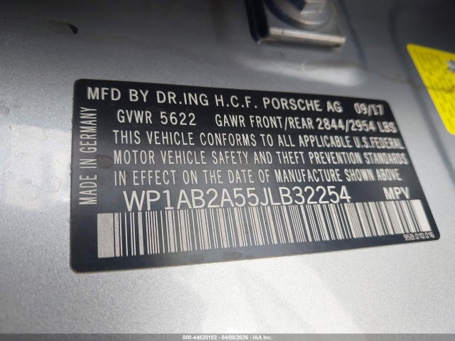 Porsche MACAN S 2018 WP1AB2A55JLB32254 Image 9