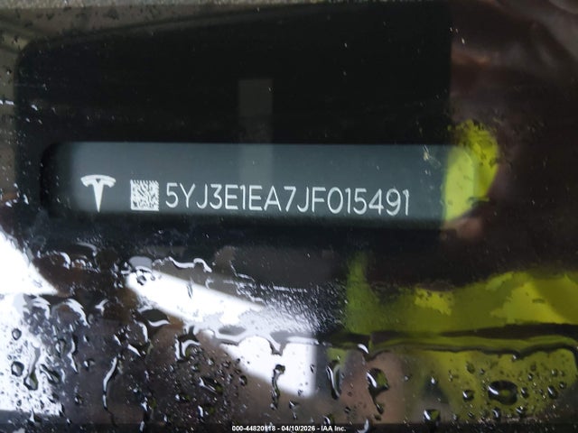 Tesla Model 3 Long Range/mid Range 2018 5YJ3E1EA7JF015491 Image 9