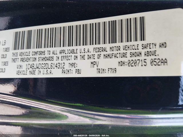 Aukcja sprzedaży 2013 Jeep Wrangler Unlimited Freedom Edition, vin: 1C4BJWDG2DL614312, numer aukcji: 44820128