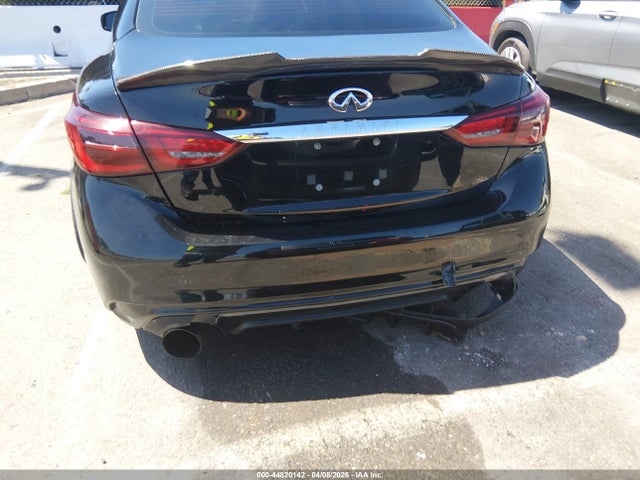 44820142 :رقم المزاد ، JN1EV7AP2JM592090 vin ، 2018 Infiniti Q50 3.0t Luxe مزاد بيع