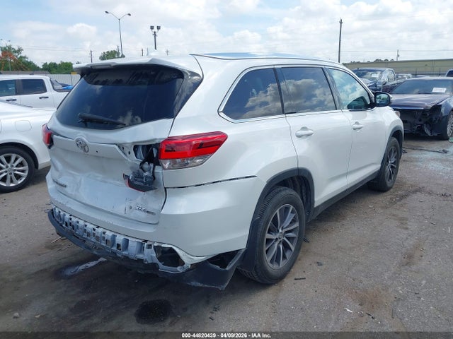 Продажа на аукционе авто 2019 Toyota Highlander Xle, vin: 5TDJZRFH0KS606863, номер лота: 44820439