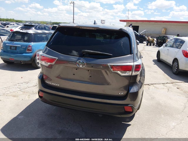Toyota Highlander Le/le Plus 2015 5TDZKRFH5FS068075 Image 16