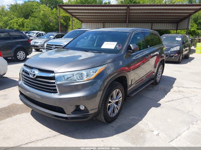 Toyota Highlander Le/le Plus 2015 5TDZKRFH5FS068075 Image 2