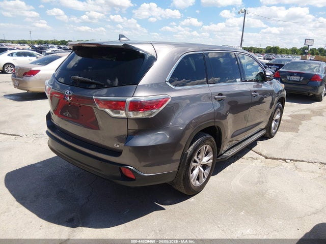 Toyota Highlander Le/le Plus 2015 5TDZKRFH5FS068075 Image 4