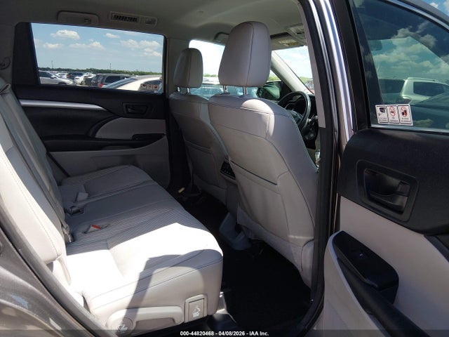 Toyota Highlander Le/le Plus 2015 5TDZKRFH5FS068075 Image 8