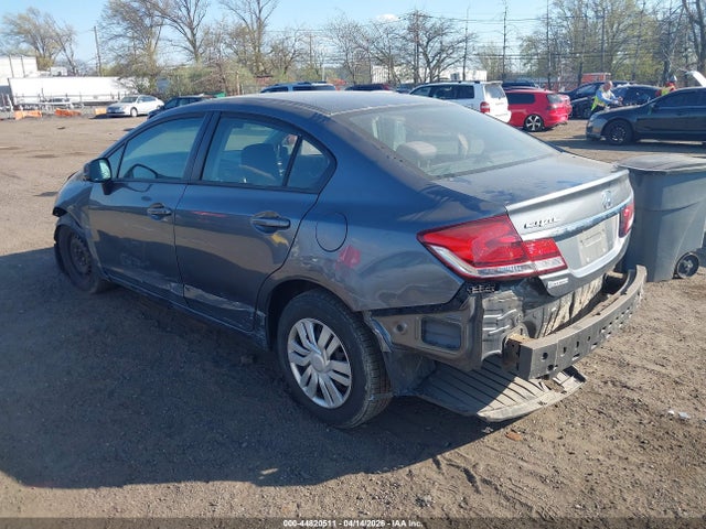 44820511 :رقم المزاد ، 19XFB2F59DE216221 vin ، 2013 Honda Civic Lx مزاد بيع