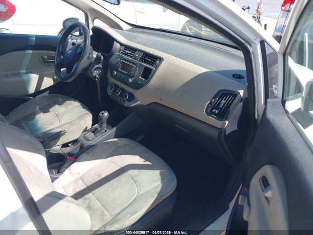 2013 KIA RIO KNADM4A35D6195695 Photo 4
