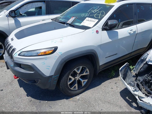 Aukcja sprzedaży 2016 Jeep Cherokee Trailhawk, vin: 1C4PJMBS0GW278034, numer aukcji: 44820553