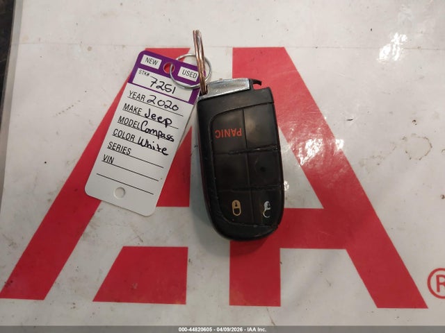 Продаж на аукціоні авто 2020 Jeep Compass Trailhawk 4x4, vin: 3C4NJDDB2LT184628, номер лоту: 44820605
