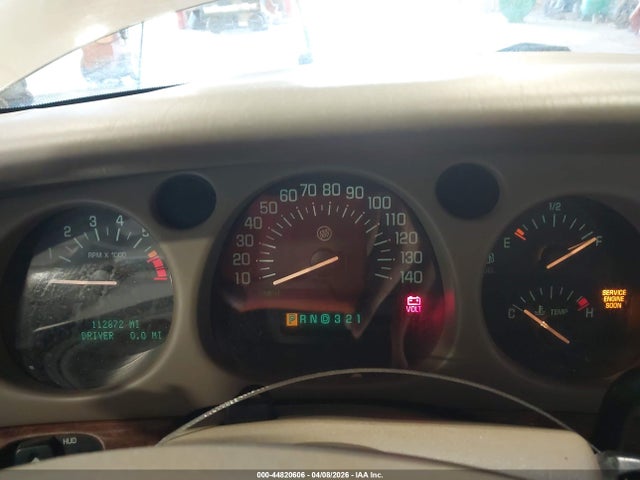 Aukcja sprzedaży 2001 Buick Lesabre Limited, vin: 1G4HR54K81U196633, numer aukcji: 44820606