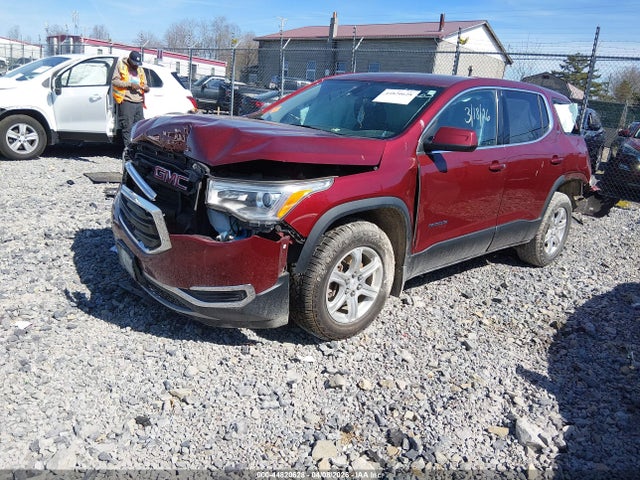 44820628 :رقم المزاد ، 1GKKNKLA6JZ116363 vin ، 2018 Gmc Acadia Sle-1 مزاد بيع