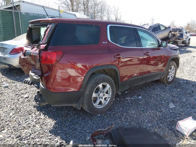 44820628 :رقم المزاد ، 1GKKNKLA6JZ116363 vin ، 2018 Gmc Acadia Sle-1 مزاد بيع