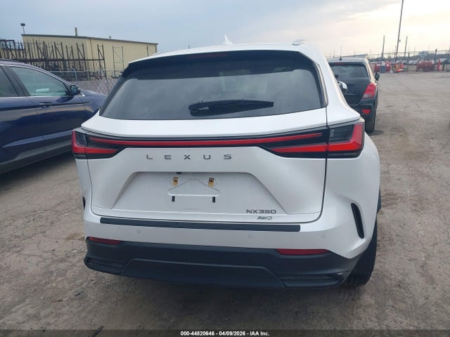 2025 Lexus Nx 350 Premium მანქანა იყიდება აუქციონზე, vin: 2T2GGCEZ2SC062734, აუქციონის ნომერი: 44820646
