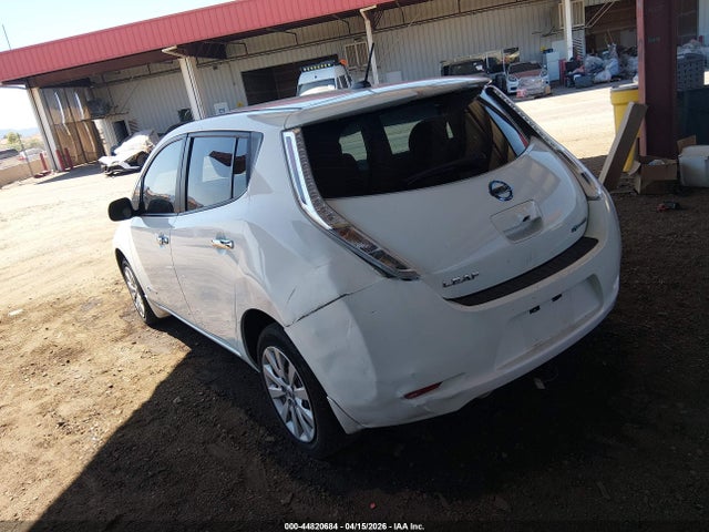 Продажа на аукционе авто 2015 Nissan Leaf S, vin: 1N4AZ0CP9FC312477, номер лота: 44820684