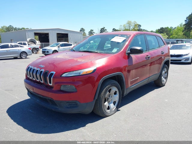 2014 Jeep Cherokee Sport მანქანა იყიდება აუქციონზე, vin: 1C4PJLAB1EW279928, აუქციონის ნომერი: 44820835