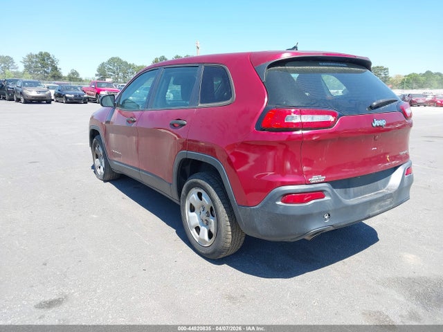 2014 Jeep Cherokee Sport მანქანა იყიდება აუქციონზე, vin: 1C4PJLAB1EW279928, აუქციონის ნომერი: 44820835