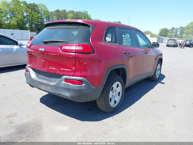 2014 Jeep Cherokee Sport მანქანა იყიდება აუქციონზე, vin: 1C4PJLAB1EW279928, აუქციონის ნომერი: 44820835