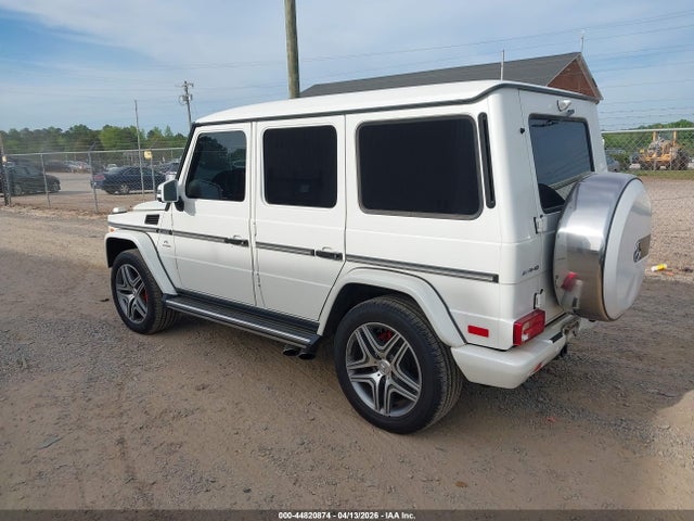 44820874 :رقم المزاد ، WDCYC7DF2GX245167 vin ، 2016 Mercedes-benz Amg G 63 4matic مزاد بيع