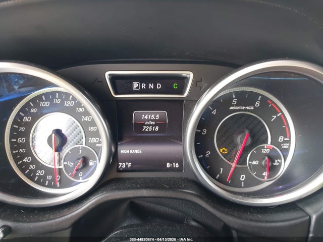 44820874 :رقم المزاد ، WDCYC7DF2GX245167 vin ، 2016 Mercedes-benz Amg G 63 4matic مزاد بيع